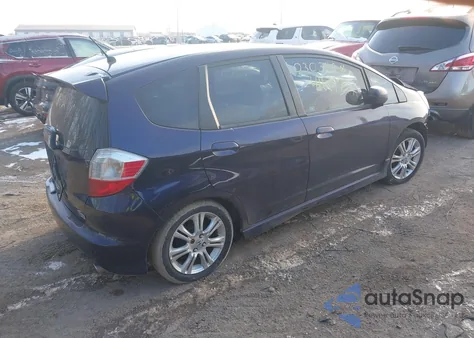 2009 Honda Fit Sport из США, поврежденный, VIN JHMGE88439S030342